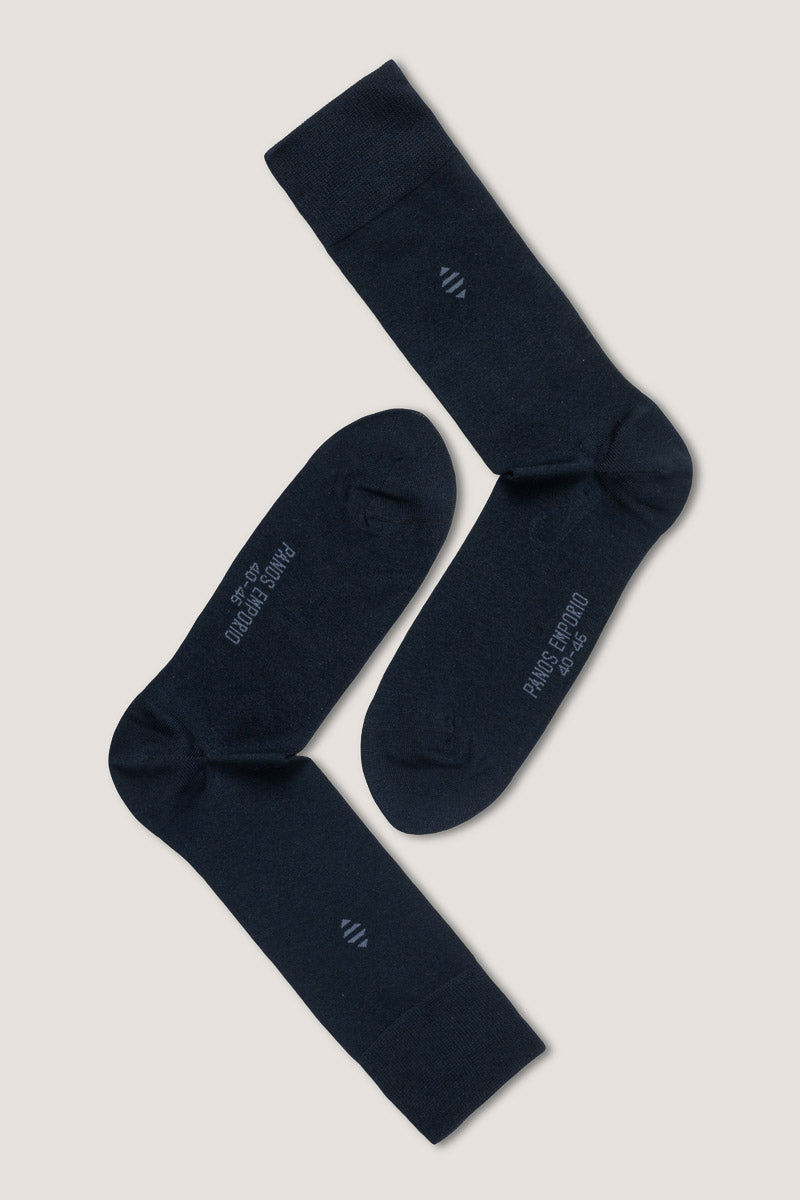 3pk Daniel Bamboo Crew Navy/Charcoal/Black
