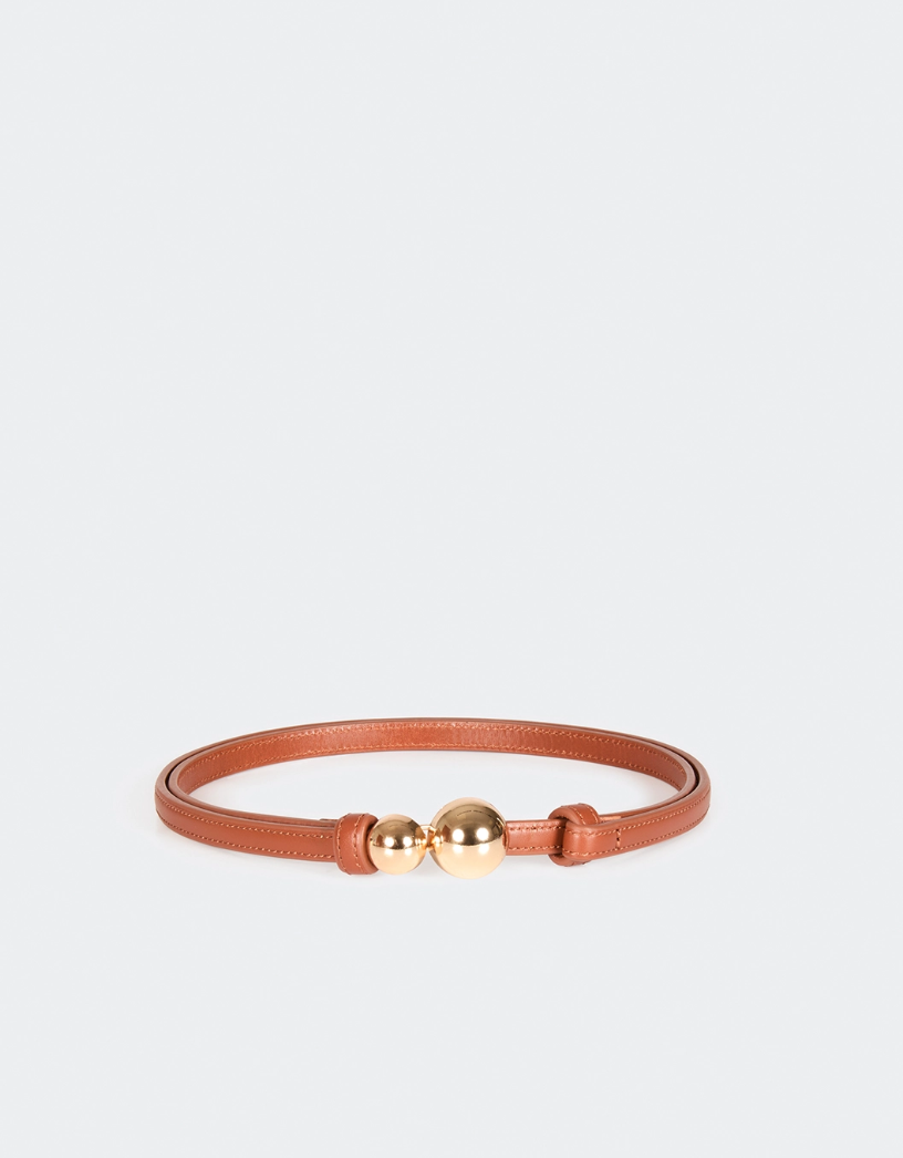 Amini Belt Camel/Gold
