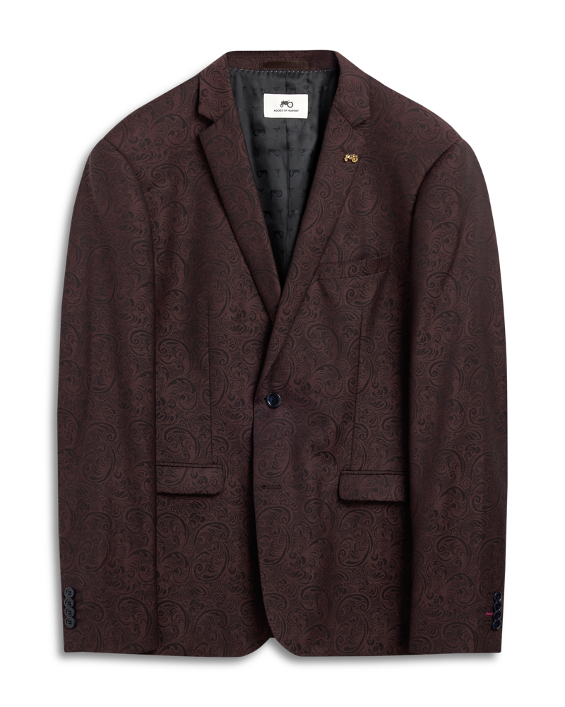 Paisley Jacket Purple