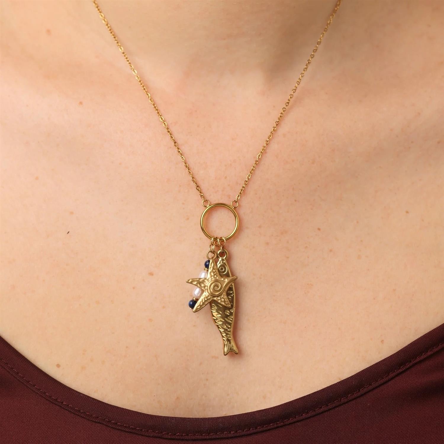 Eva ocean chain necklace