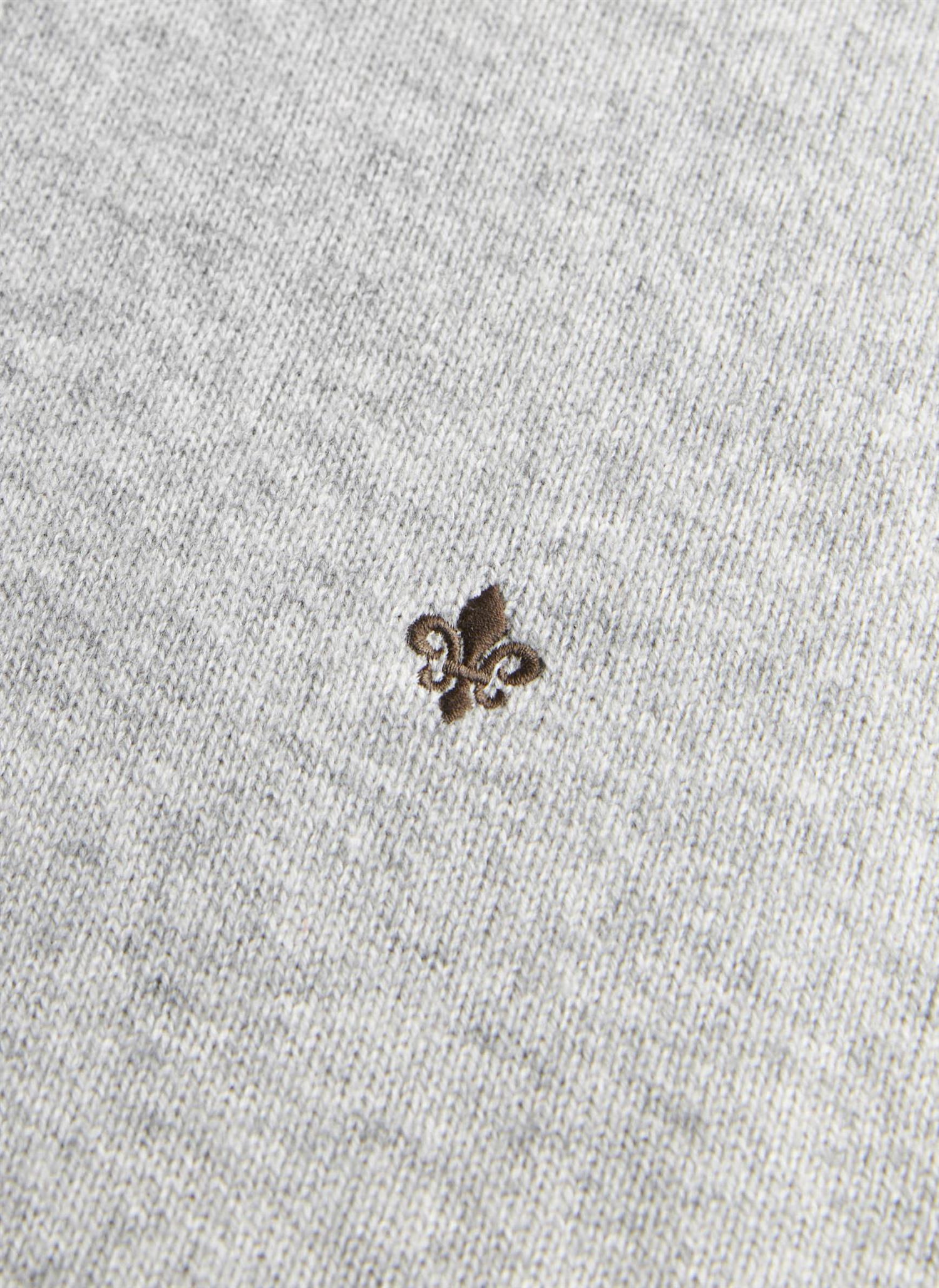 Hertford Halfzip Grey