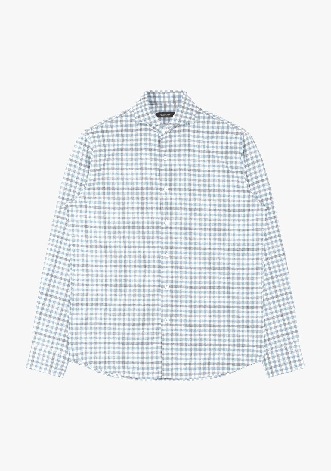 Enzo Flannel Shirt Blue Check