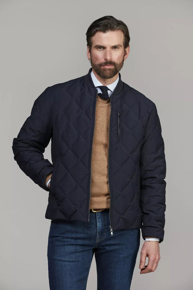 Brixen Down Jacket Navy