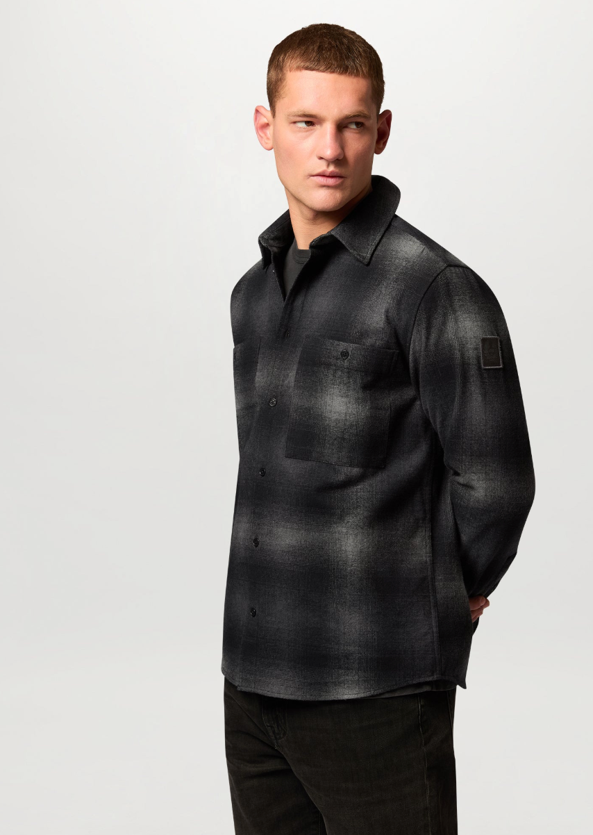 Outpost Shirt Brushd Cotton Flannel Black