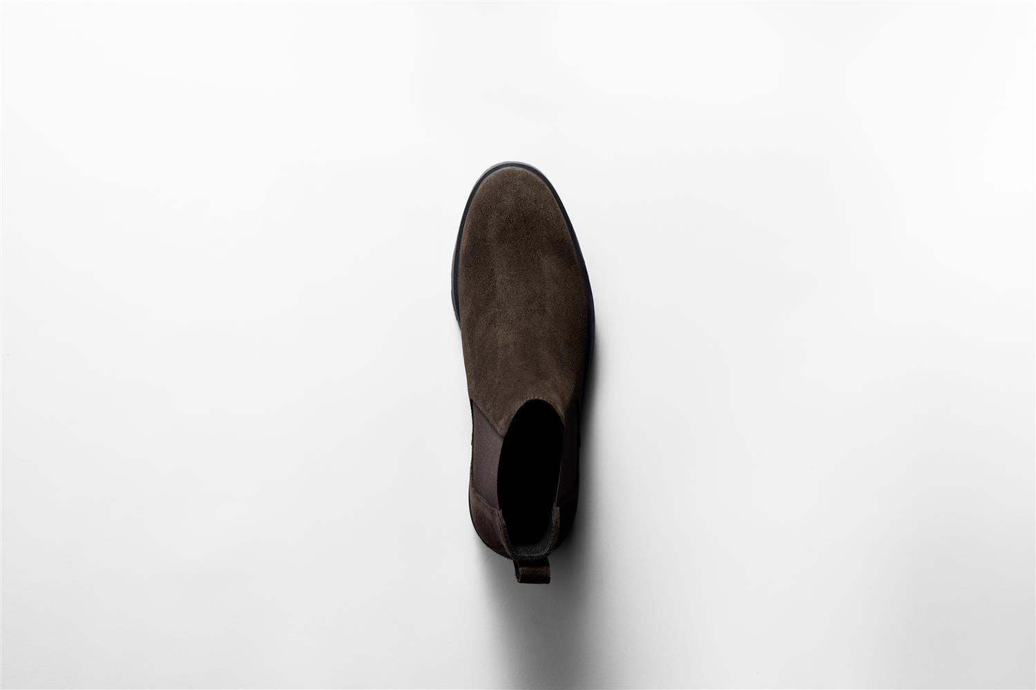Thunder Chelsea Boot Dark Brown Suede
