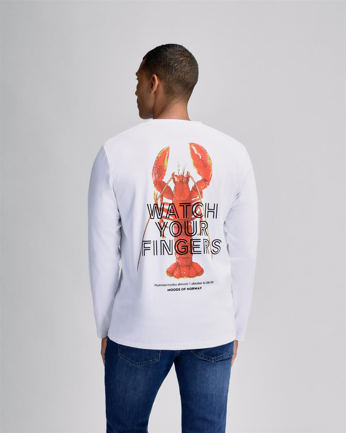 Longsleeve Lobster White