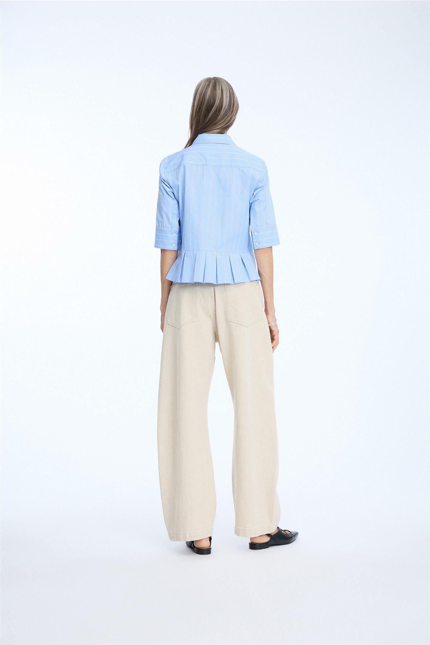 Nuria Shirt Stripe Blue