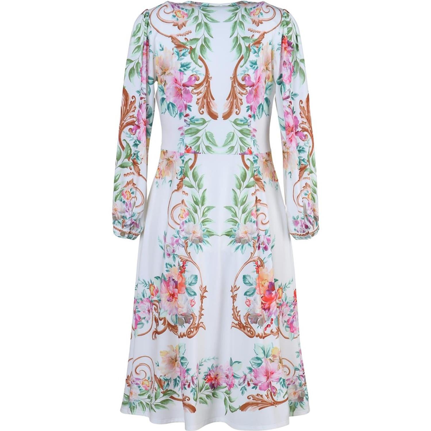 Sariah Jersey Midi Dress Ivory