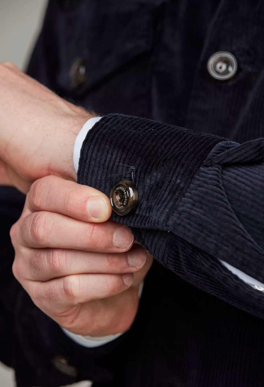 Corduroy Overshirt Navy