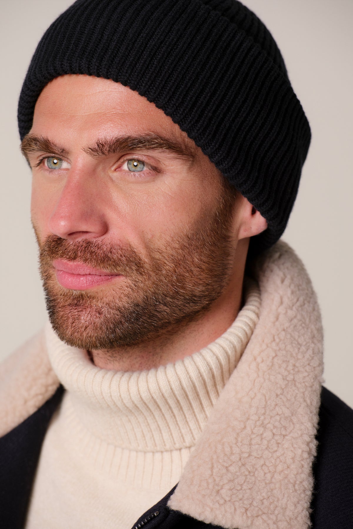 Beanie Wool Navy