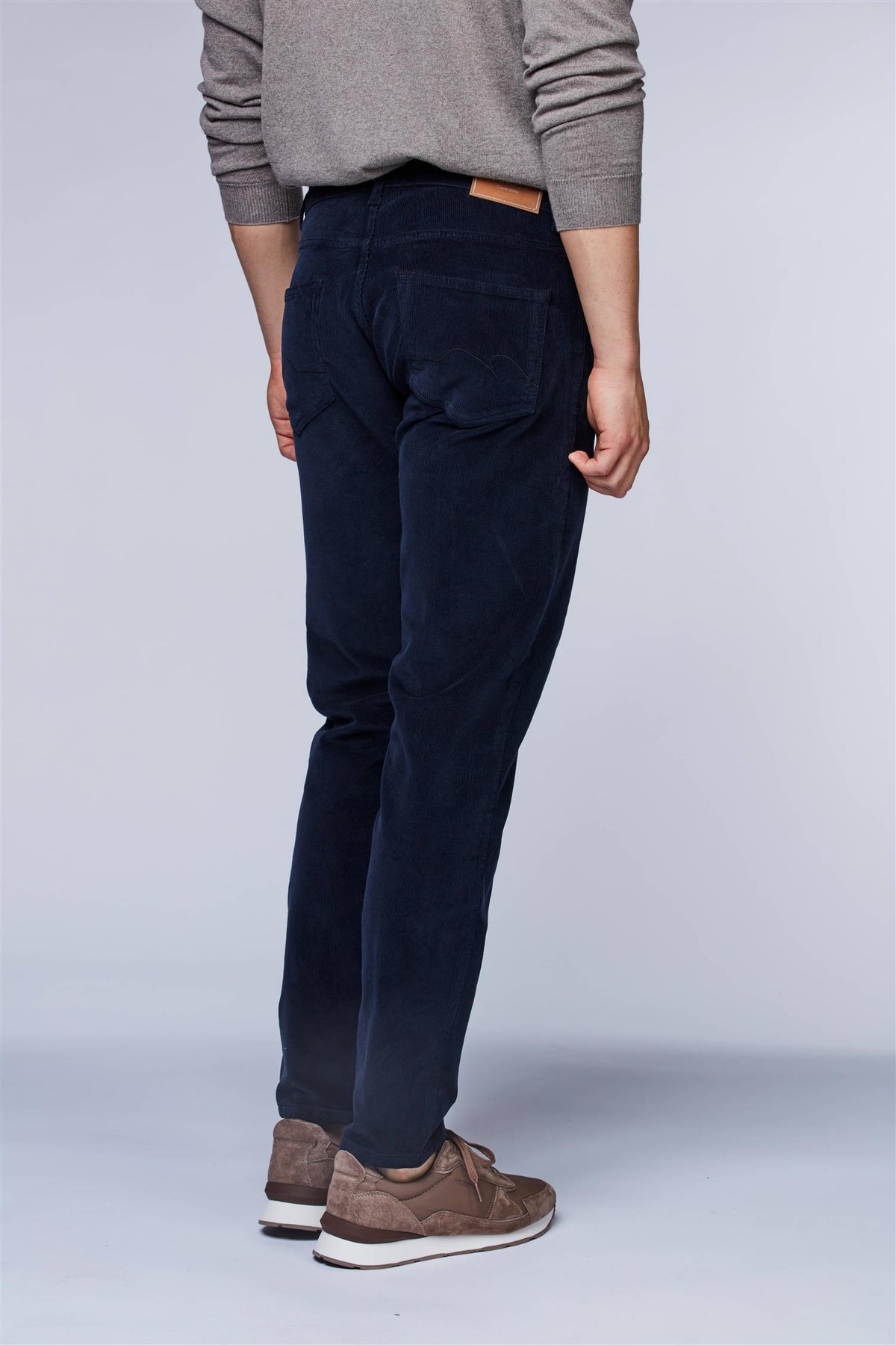 5 PKT Velvy Cord Stretch Navy