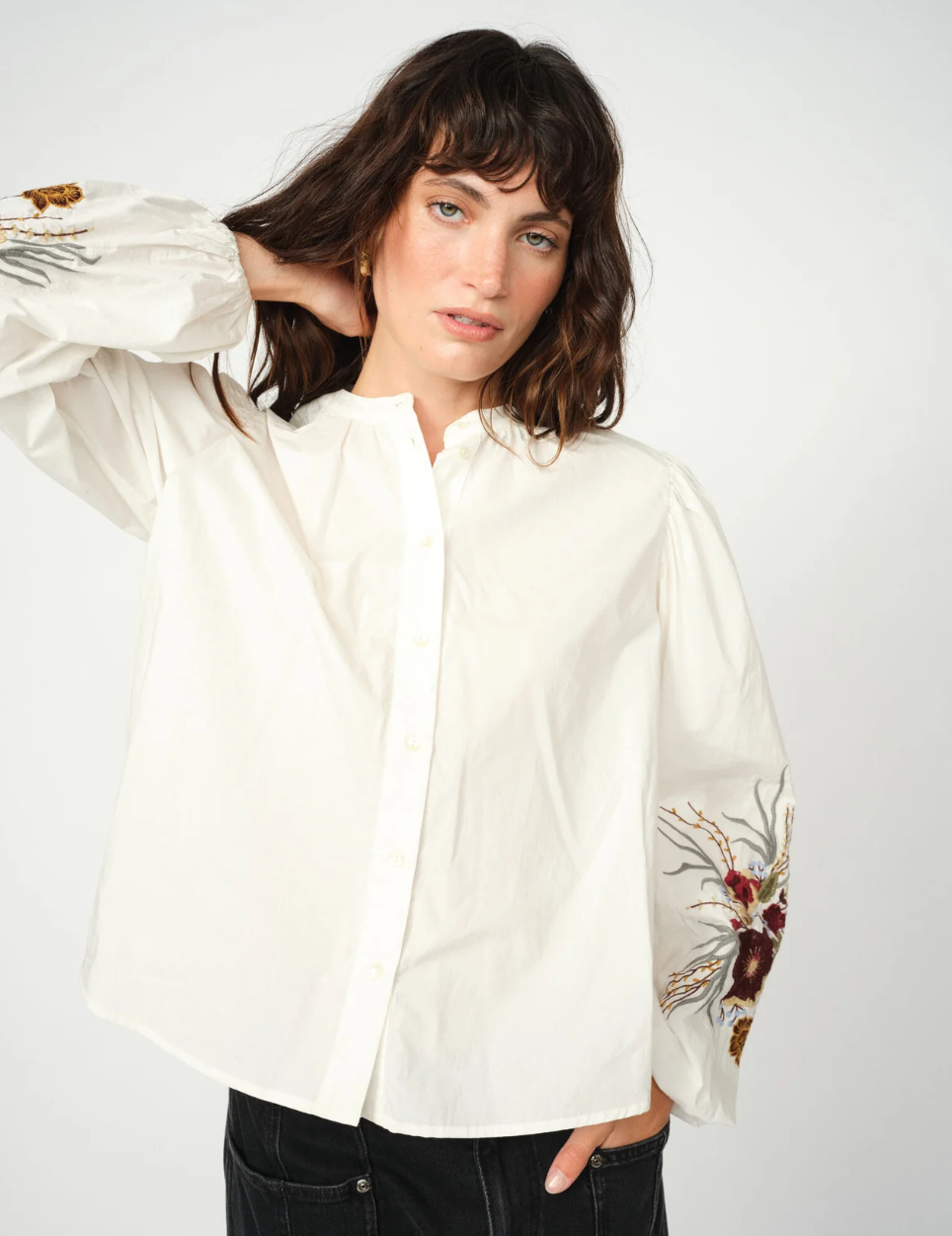 MMMysa Poplin Shirt Ecru