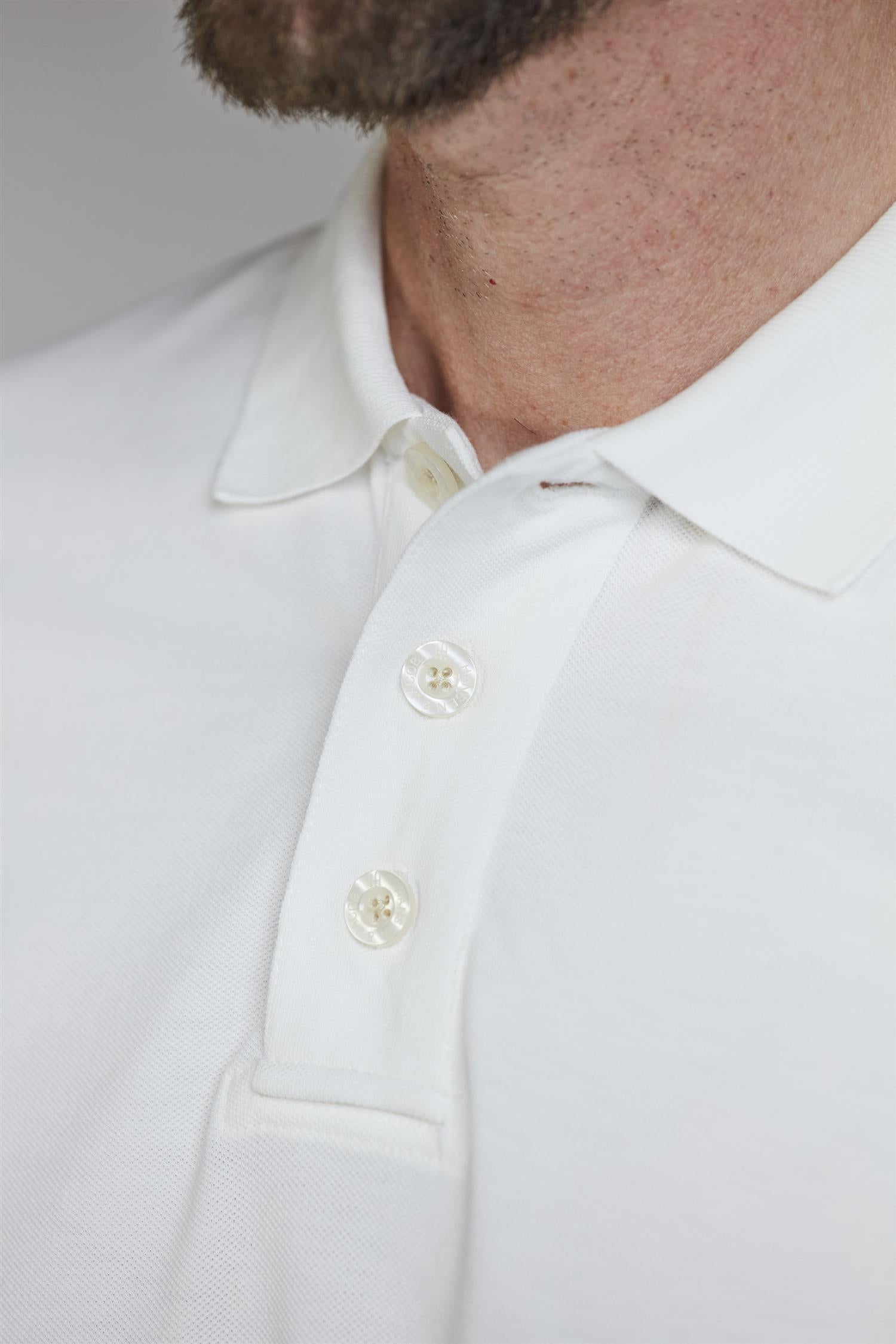 Rough Style Polo White