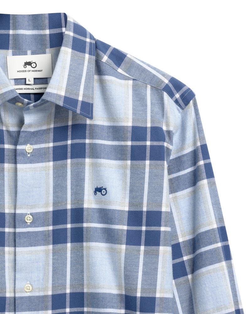 Big Check Blue Shirt