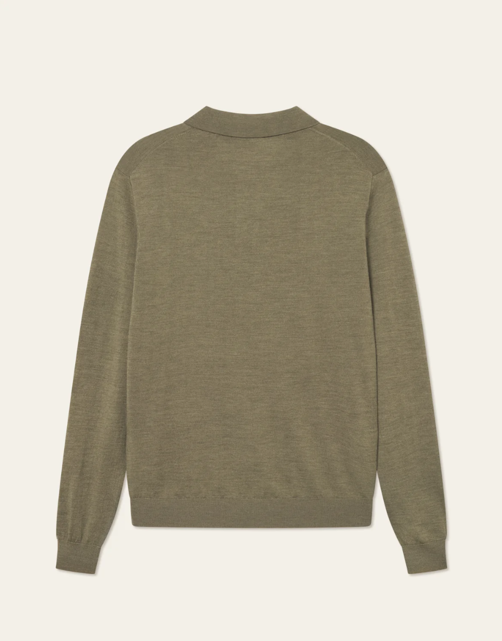 Greyson Merino Polo Knit Military Olive