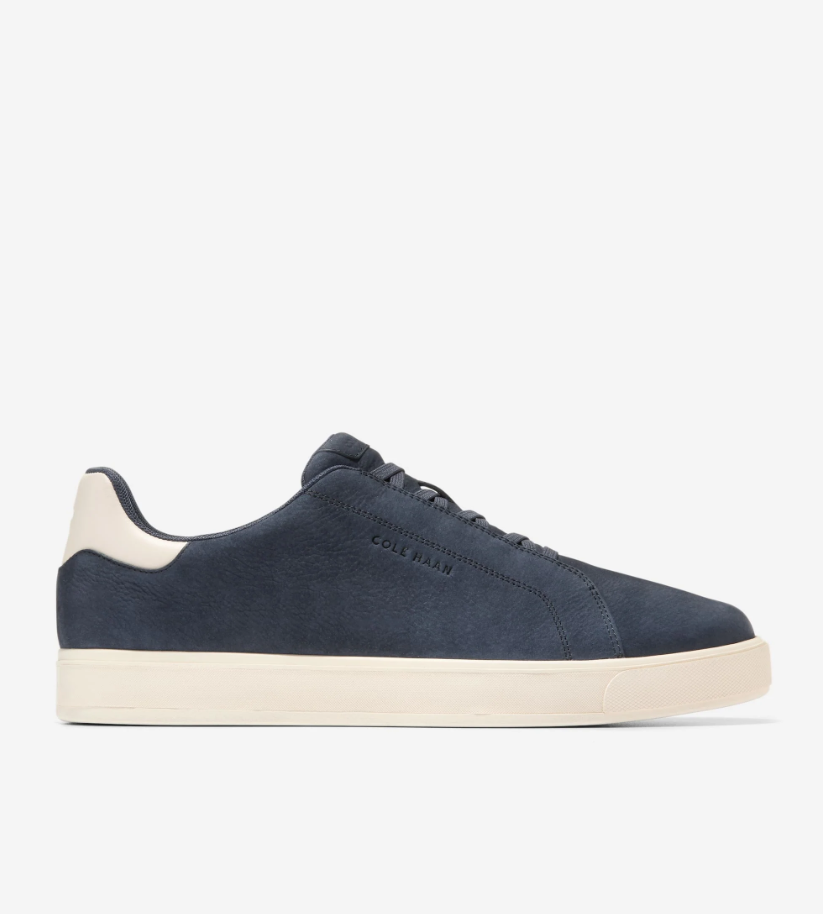 GP LUXE SLIP ON SNEAKER NAVY BLAZER NUBUCK