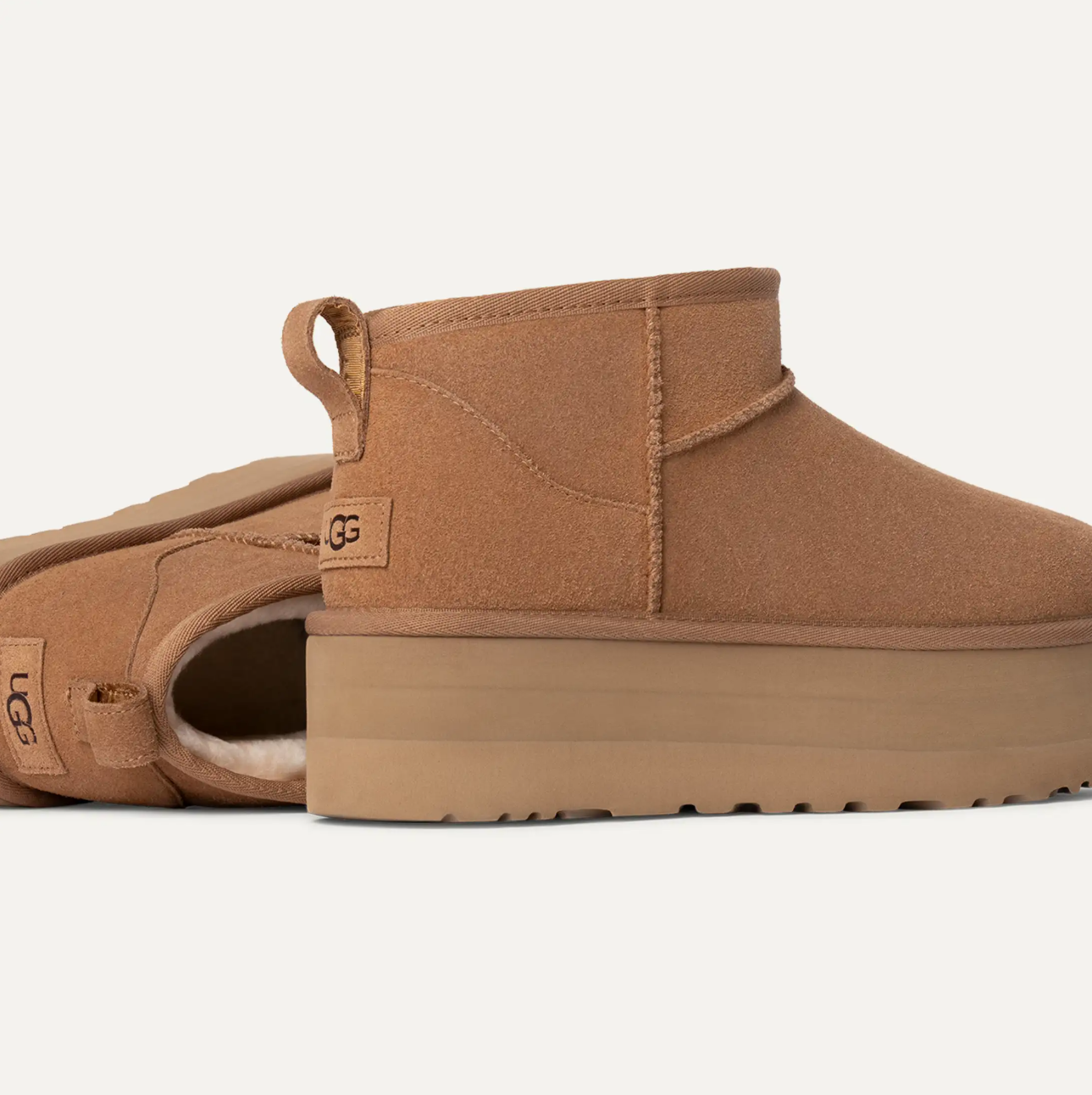 W Classic Ultra Mini Platform - Chestnut