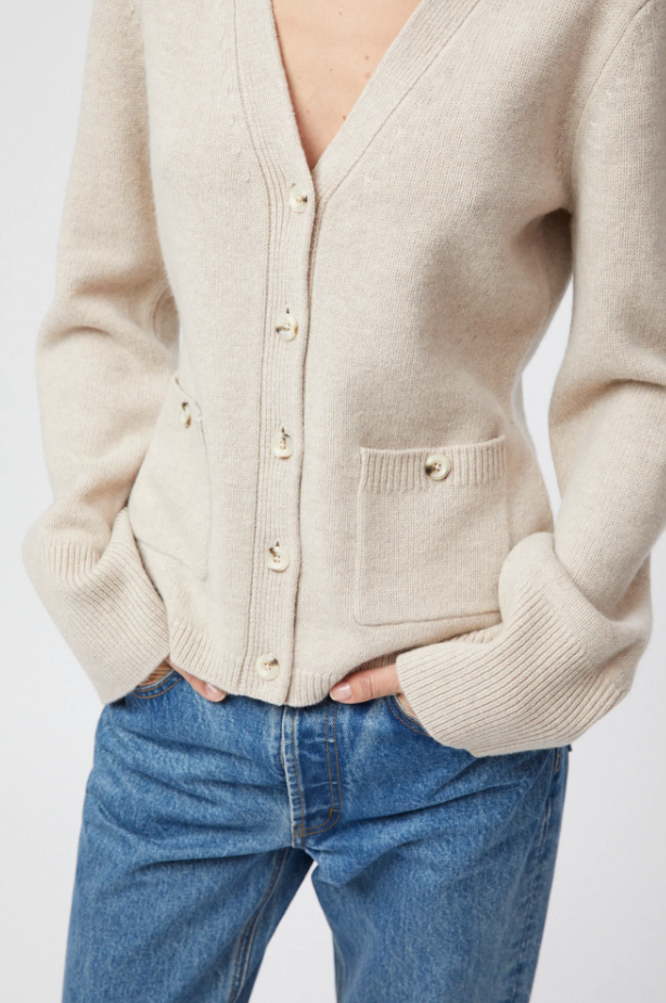 Adele Cardigan Barley