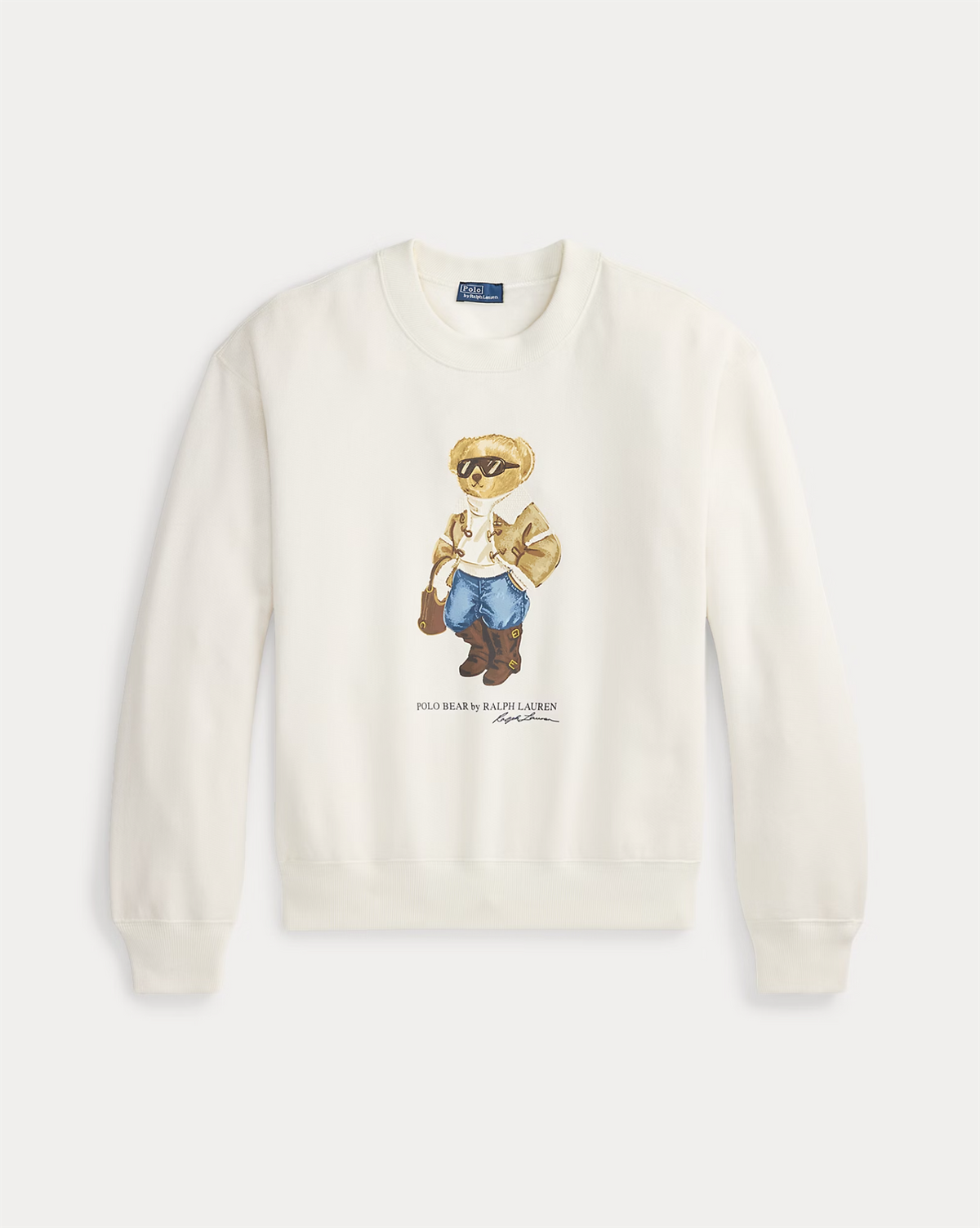 Winter Polo Bear Fleece Crewneck