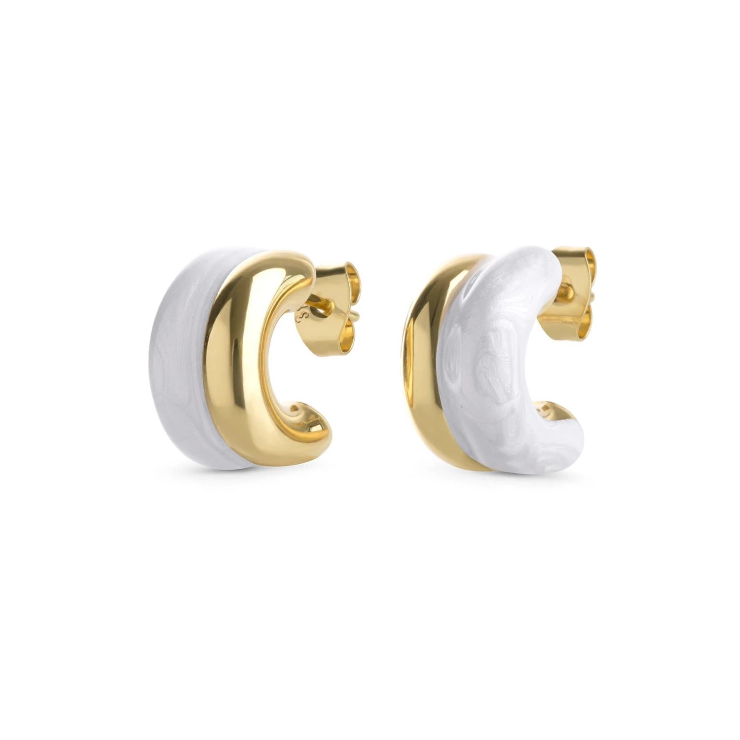 Engla duo stud earrings