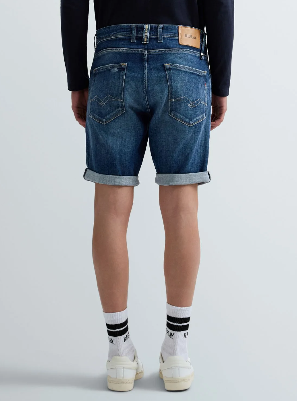 RBJ.981 Short Rip Denim
