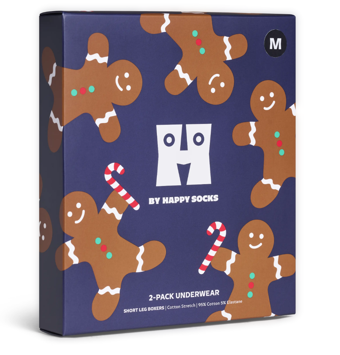 2-Pack Gingerbread Short Boxers Gift Set