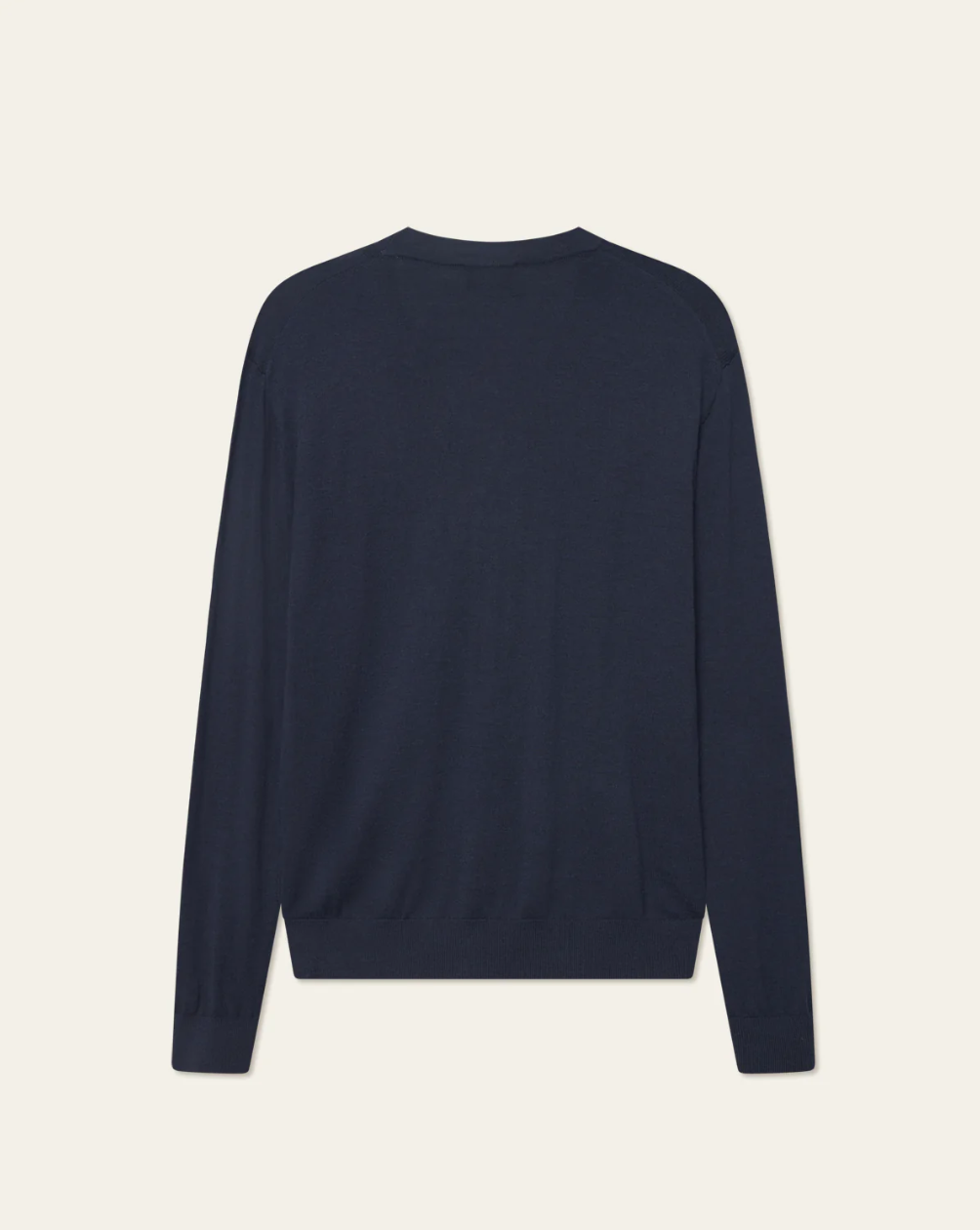 Greyson Merino Cardigan Dark Navy