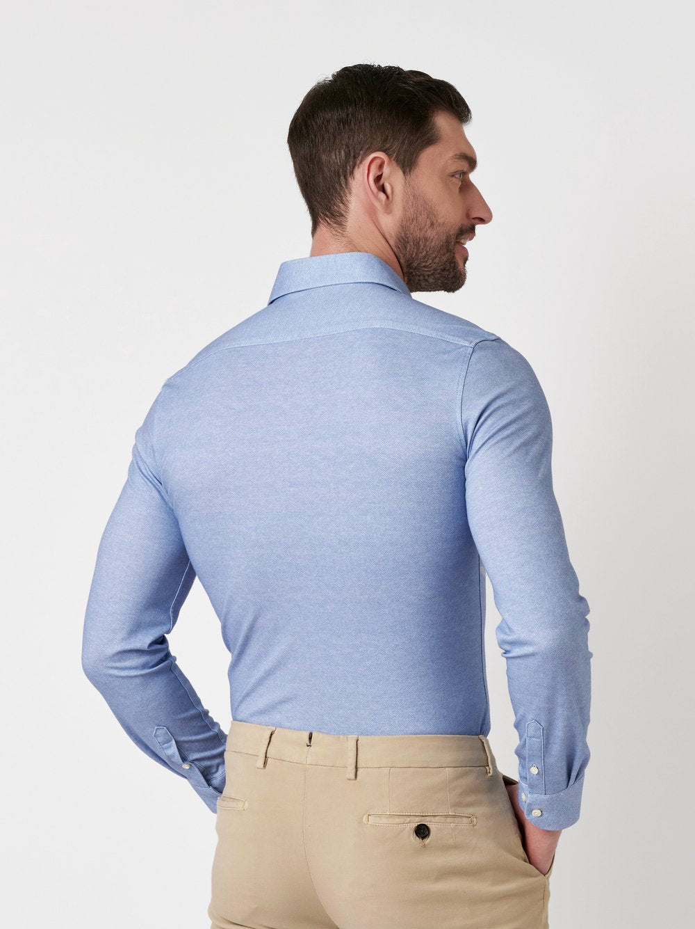 Luxury Hai 1/1 Herringbone Lt.blue