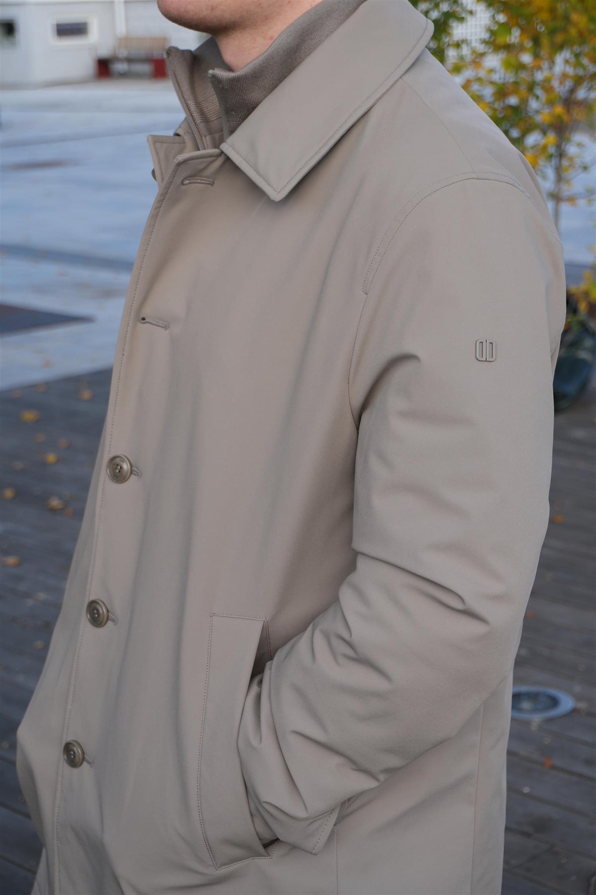 Kiran Torano Technical Coat Raw Clay