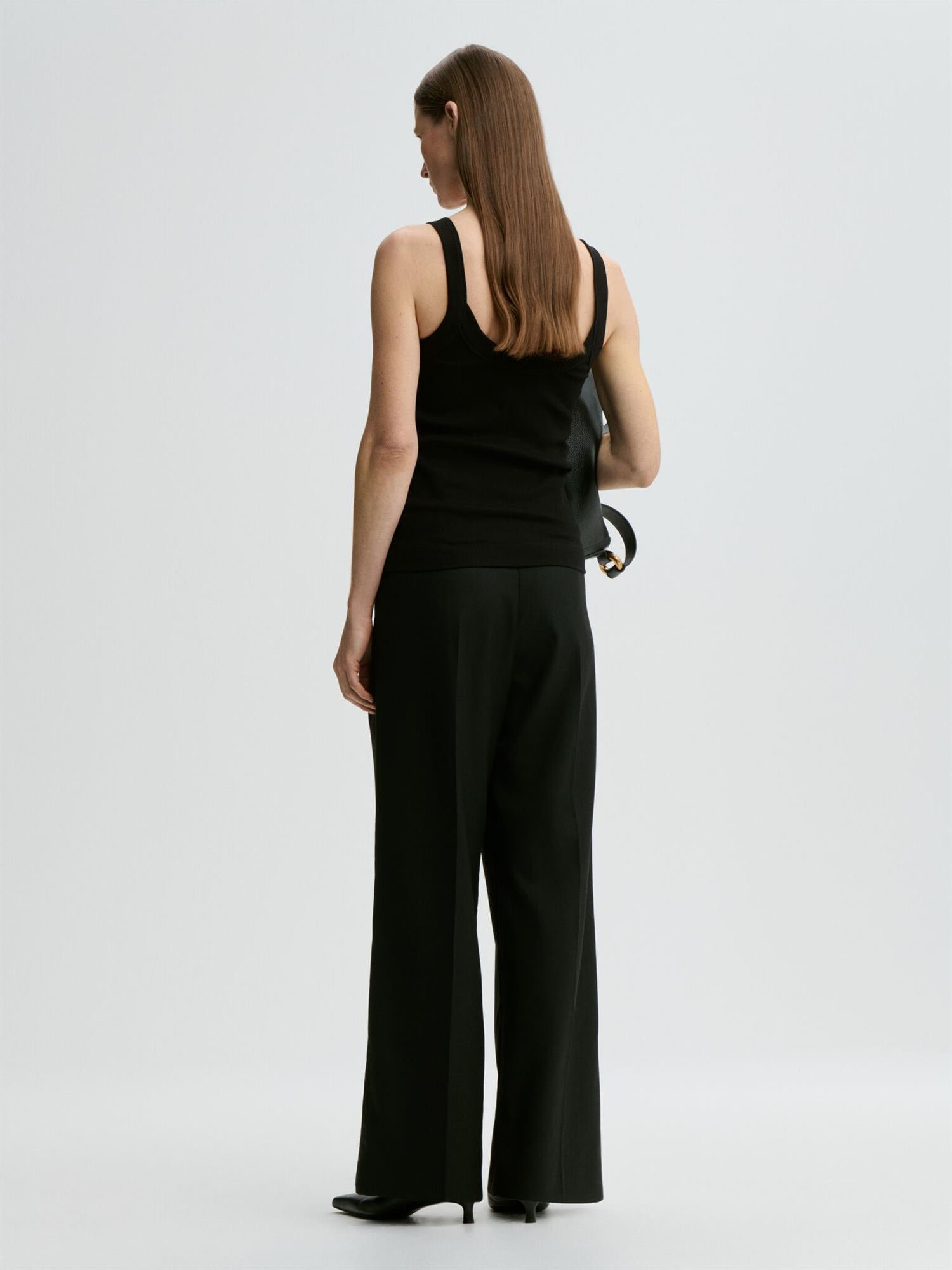 Frillio Singlet Black
