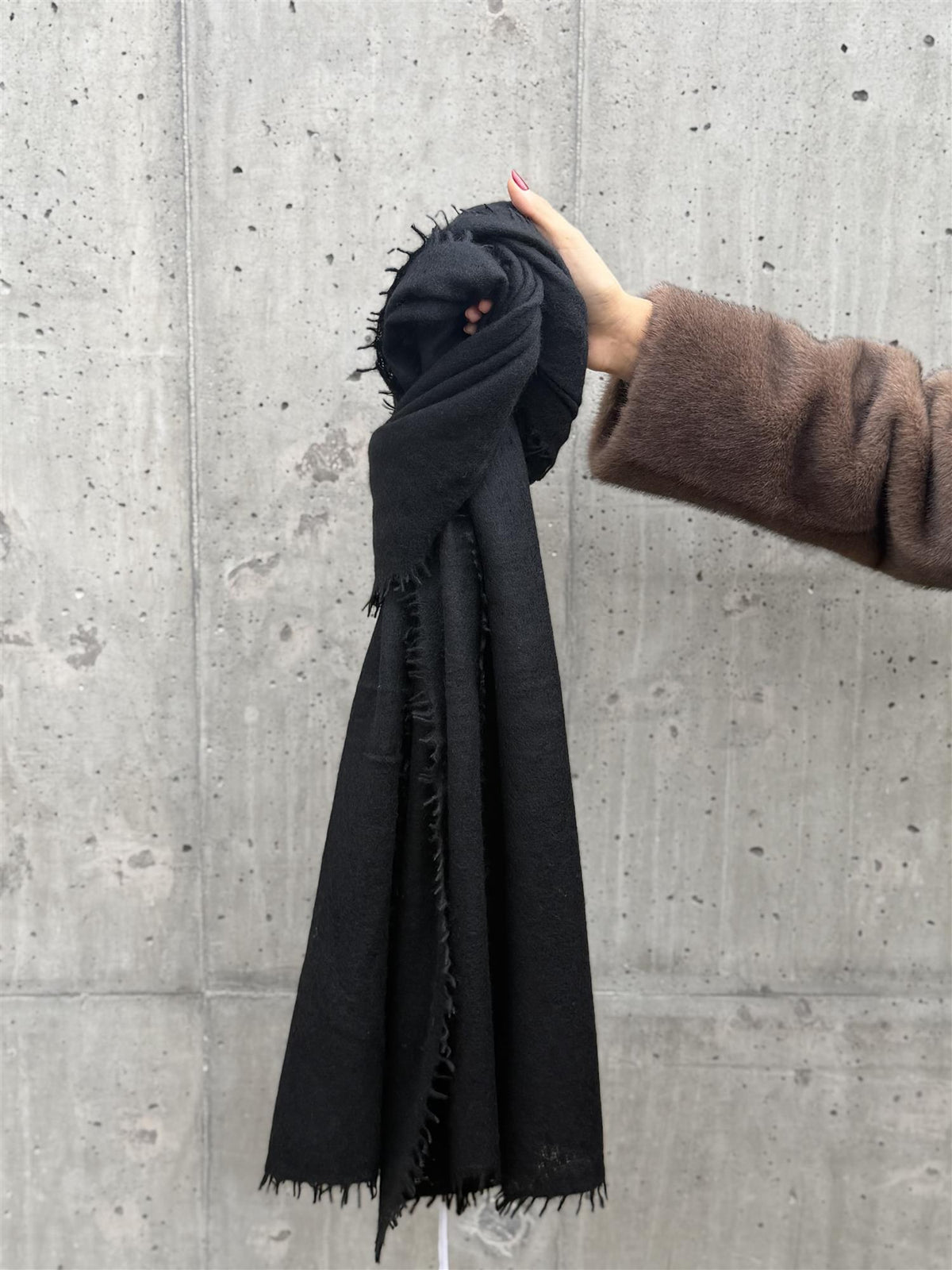 622502 Schal Black