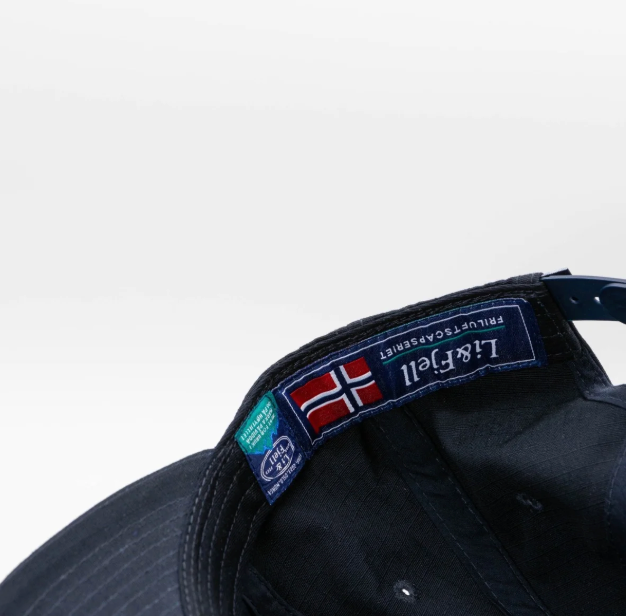 Gudbrandsdalen Patch Ripstop Caps - Dyp Blå