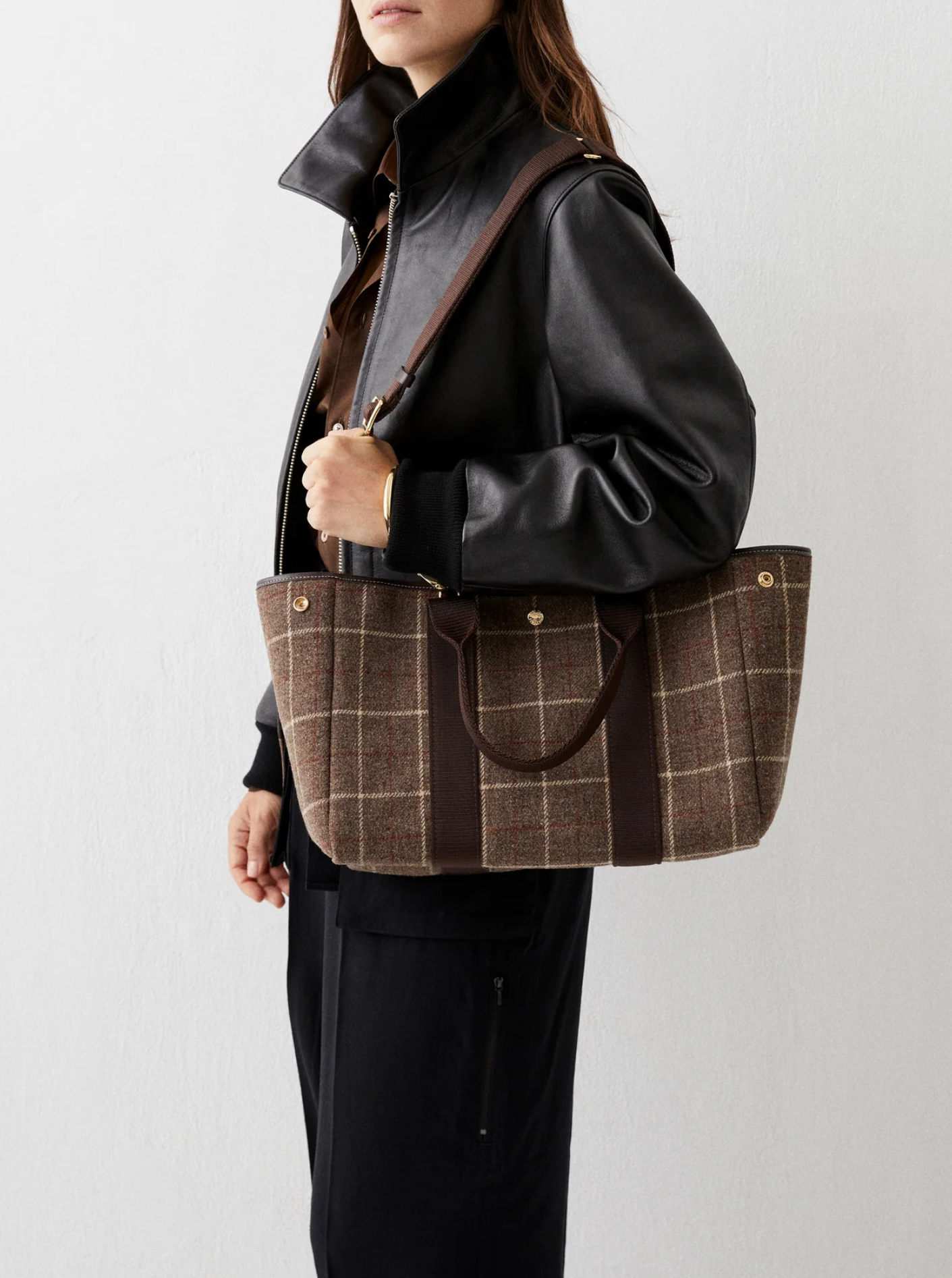 Traversèe M Hunting Tweed 02 Brown