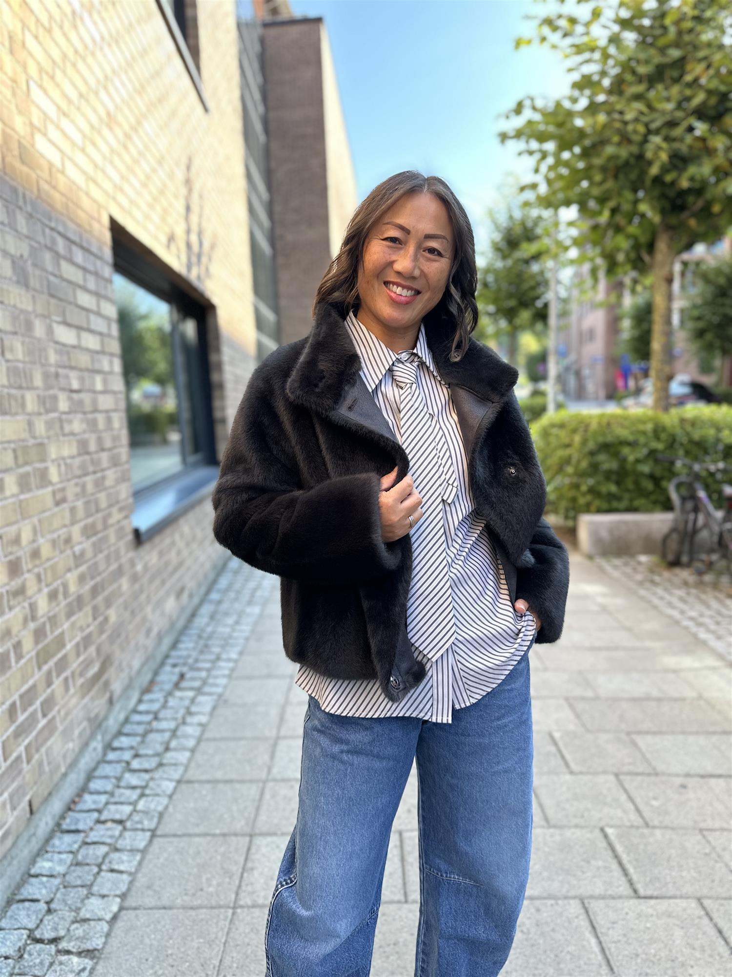 Mallow Faux Mink D Grey