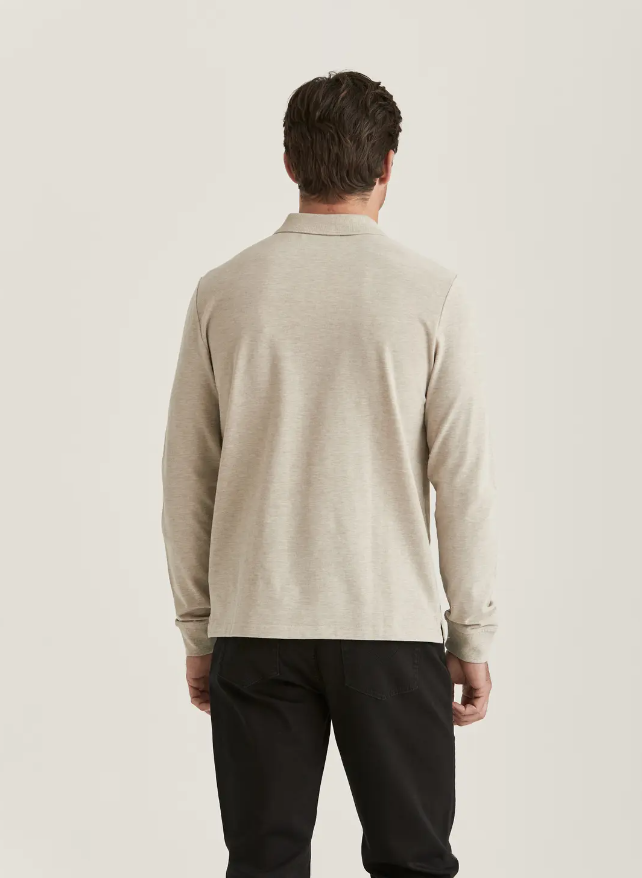 Camden LS Polo Khaki