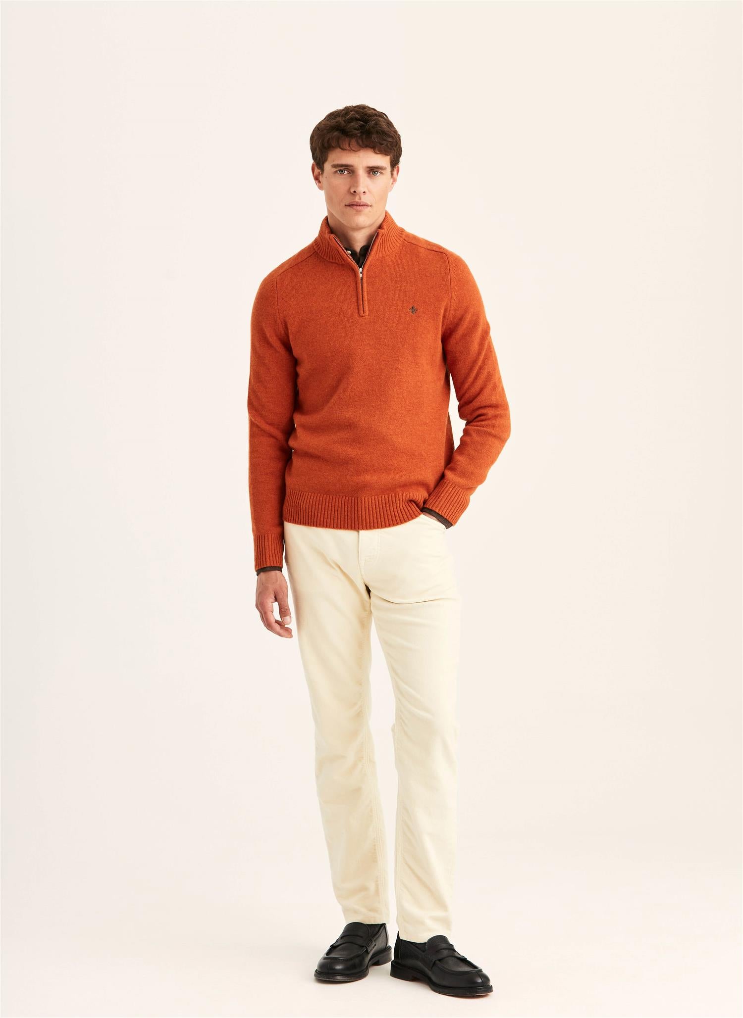 Hertford Halfzip Orange