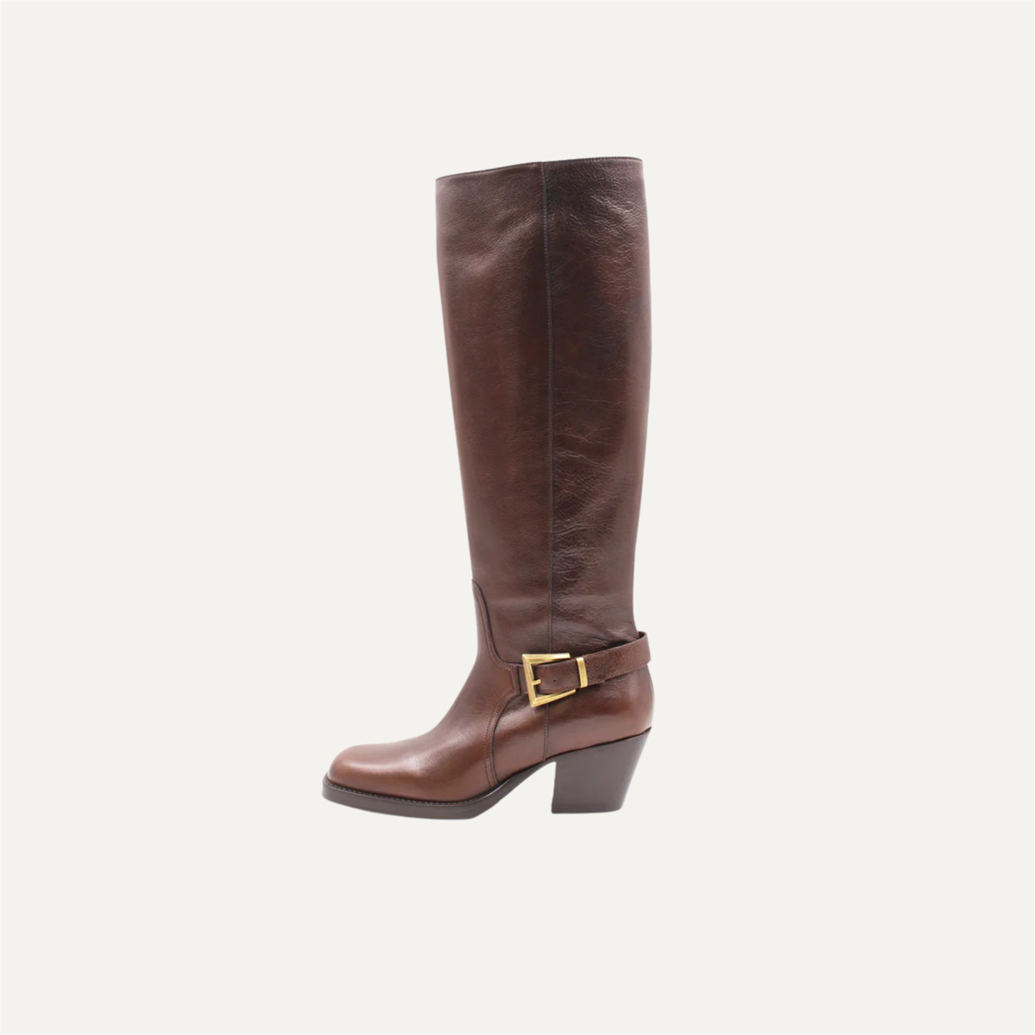 High Boots W Buckle Mex Sequoia