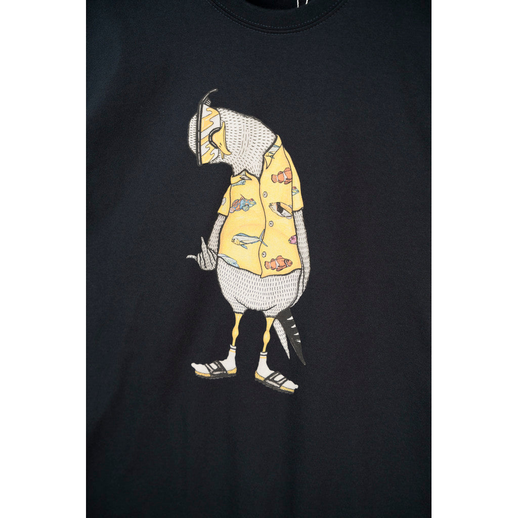 Flipping the Bird T-shirt Moonless Night