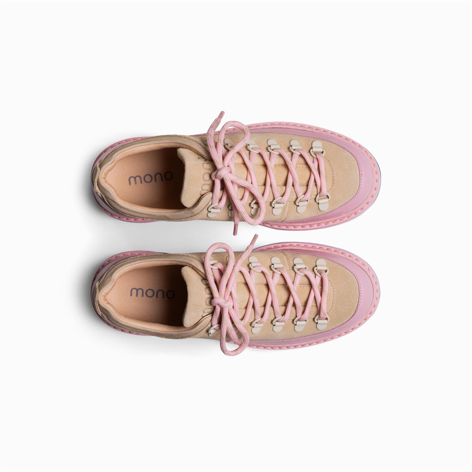 Allo W Suede Cap Pink Light Beige