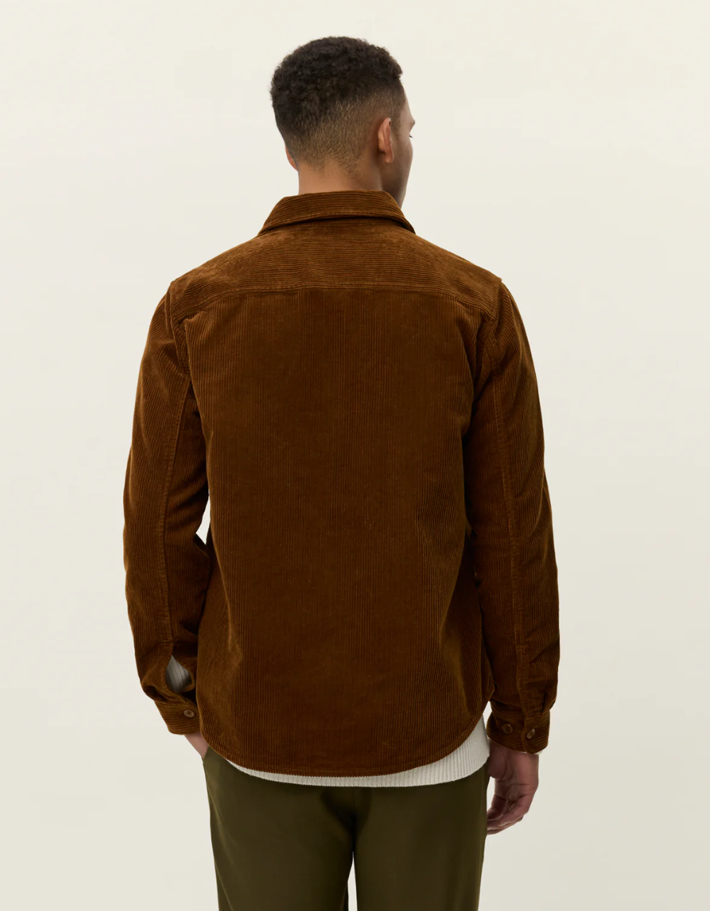 Kody Corduroy Overshirt Monk Robe