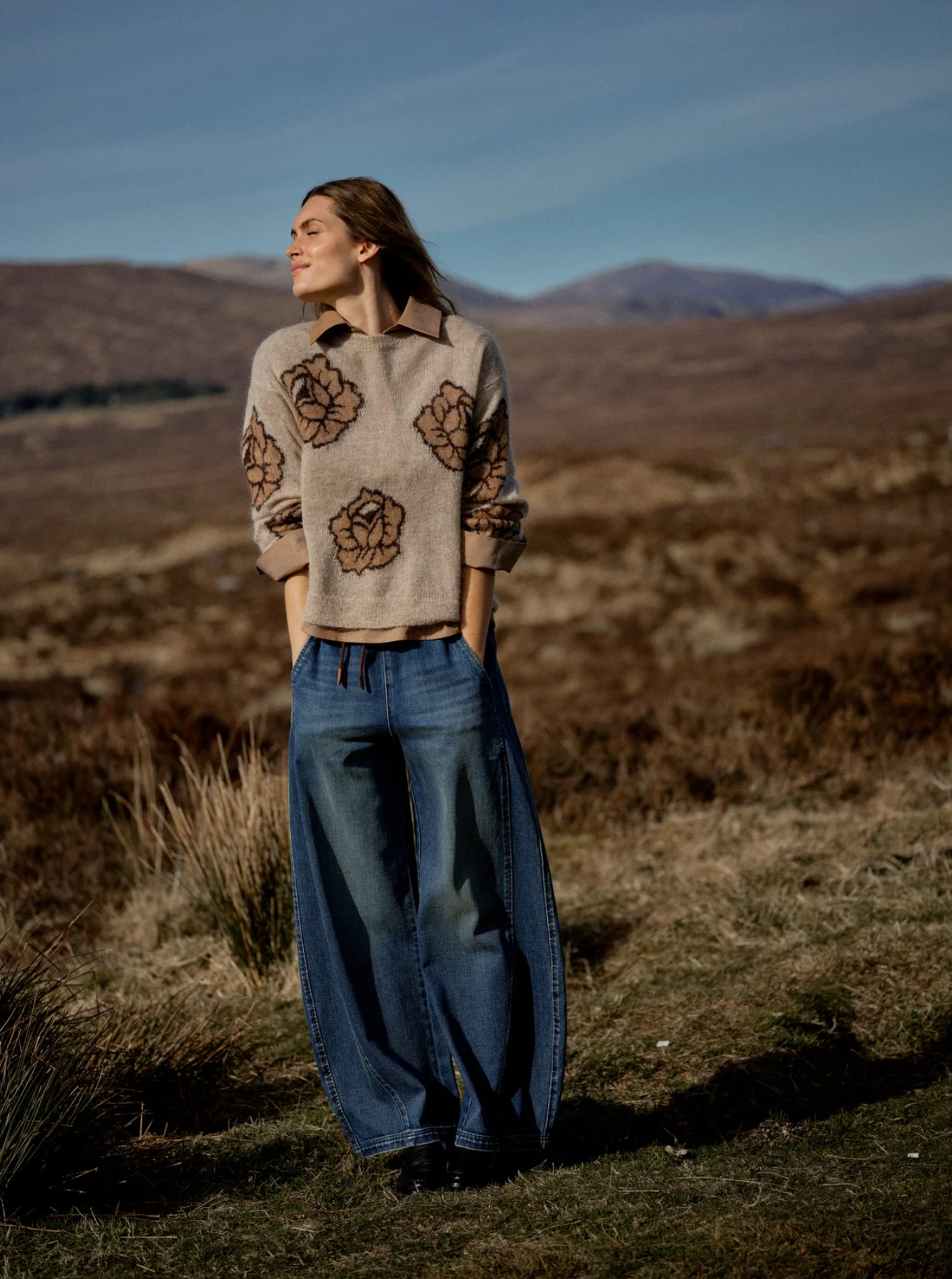 Mmdrea Popli Knit Doeskin