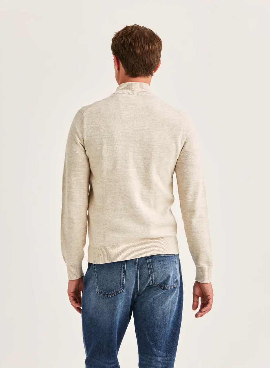 Randall Half Zip Khaki