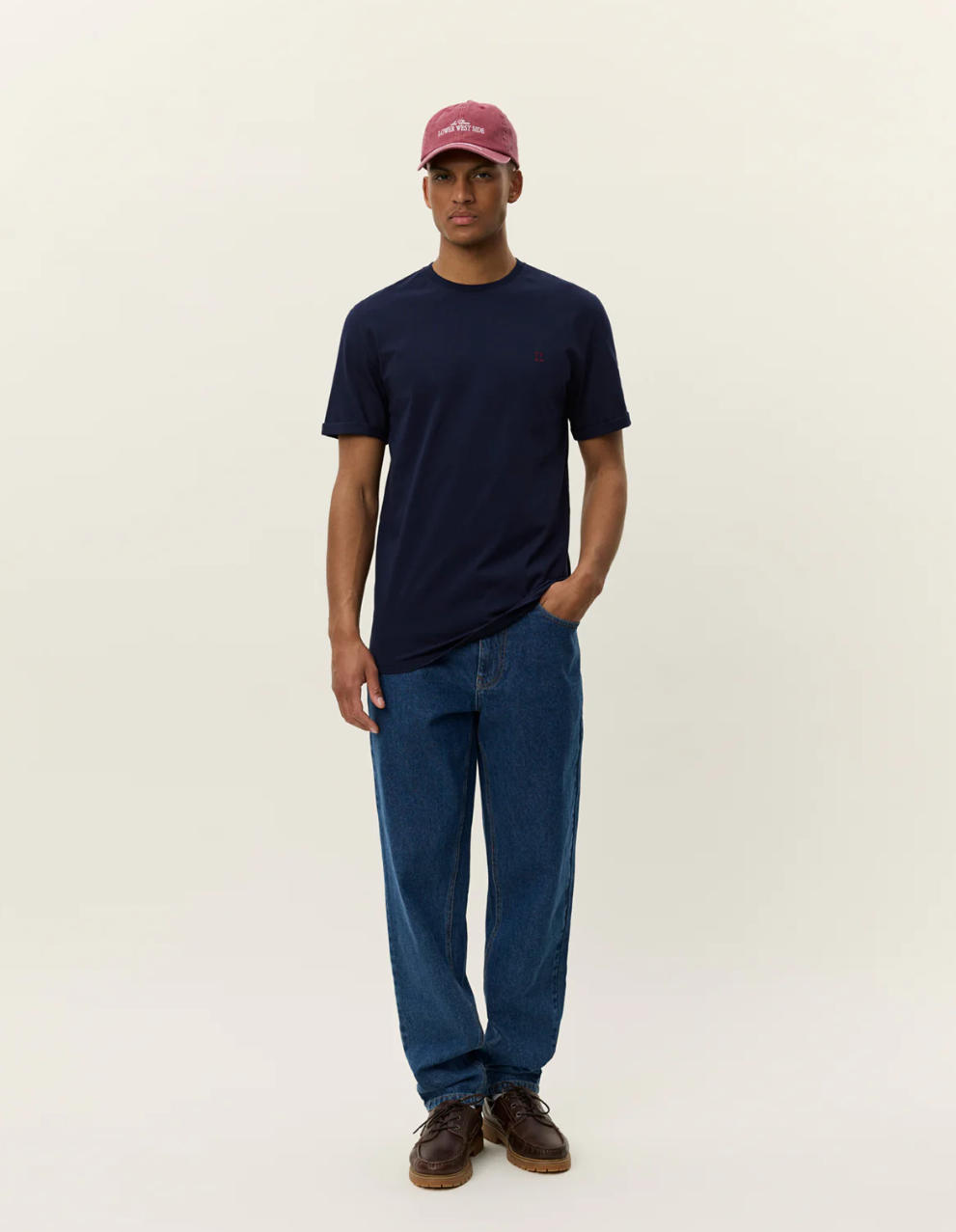 Norregaard Contrast T-Shirt Dark Navy