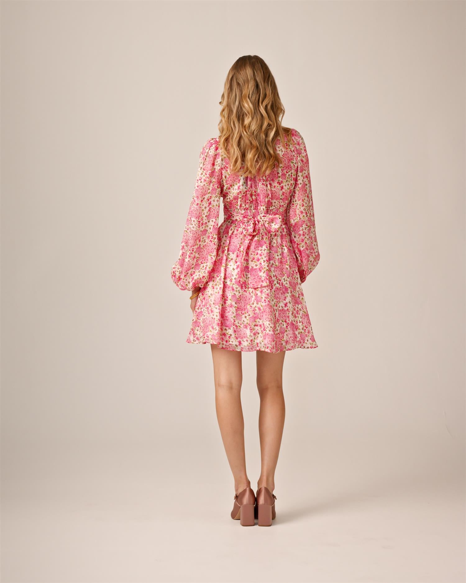 Cupro Tieband Dress-Summerfield