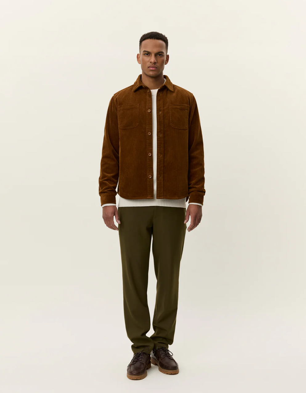 Kody Corduroy Overshirt Monk Robe
