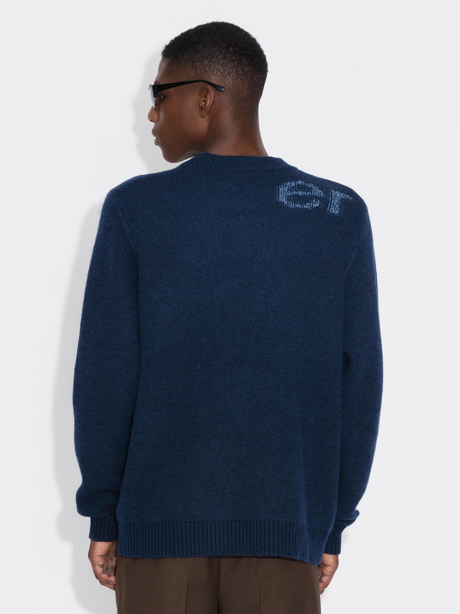 Haza Logo Crew - Blue Mix