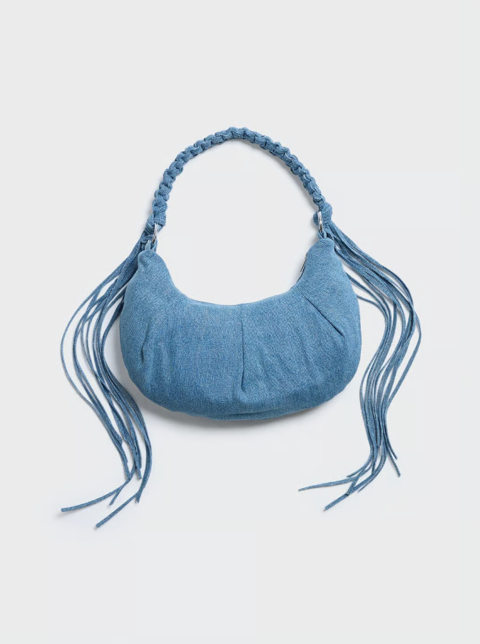 Cocoon Denim Small Bag Mid Blue