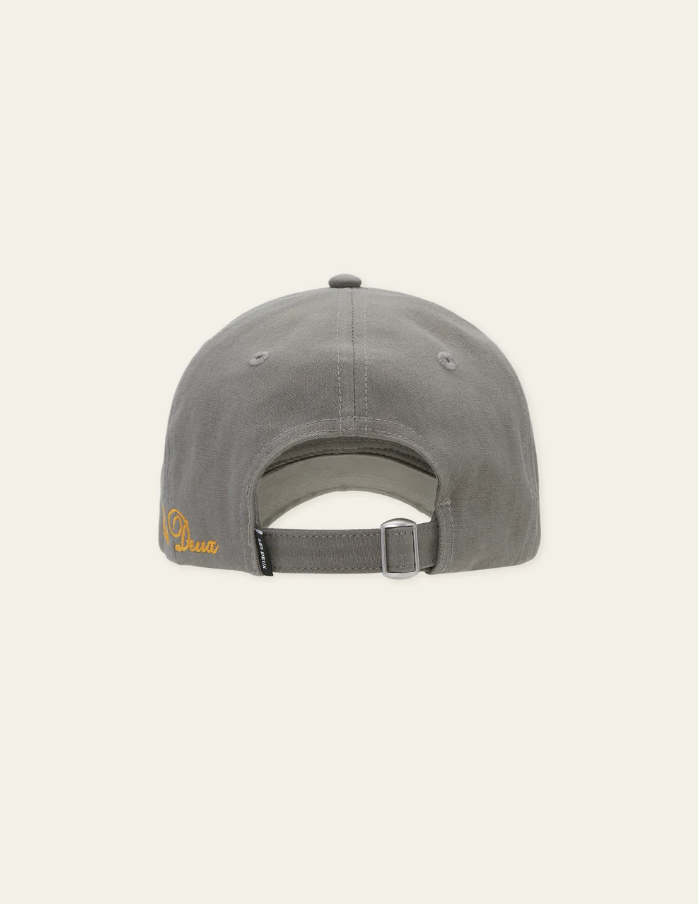 Globe Logo Dad Cap Raven Grey