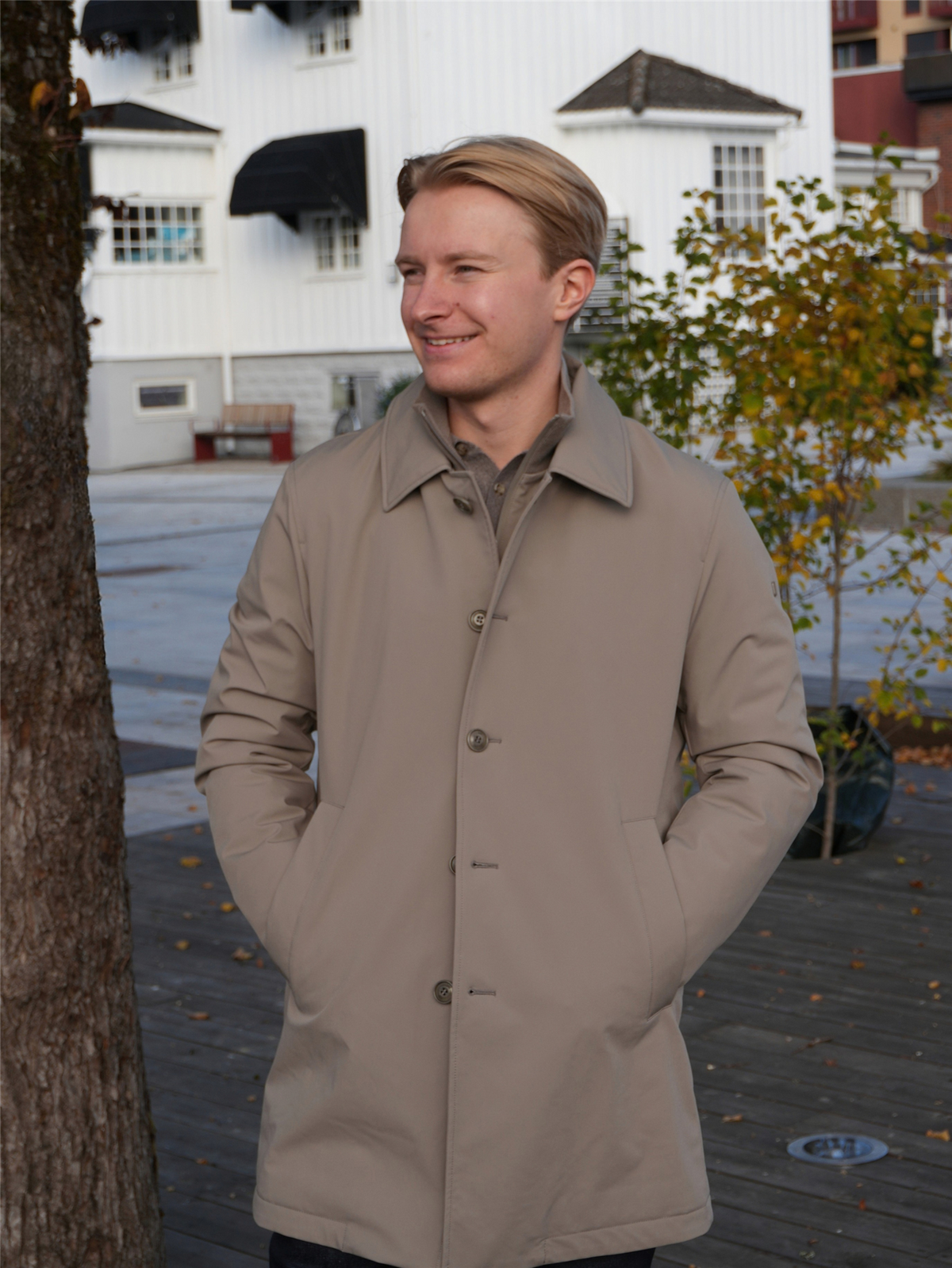 Kiran Torano Technical Coat Raw Clay