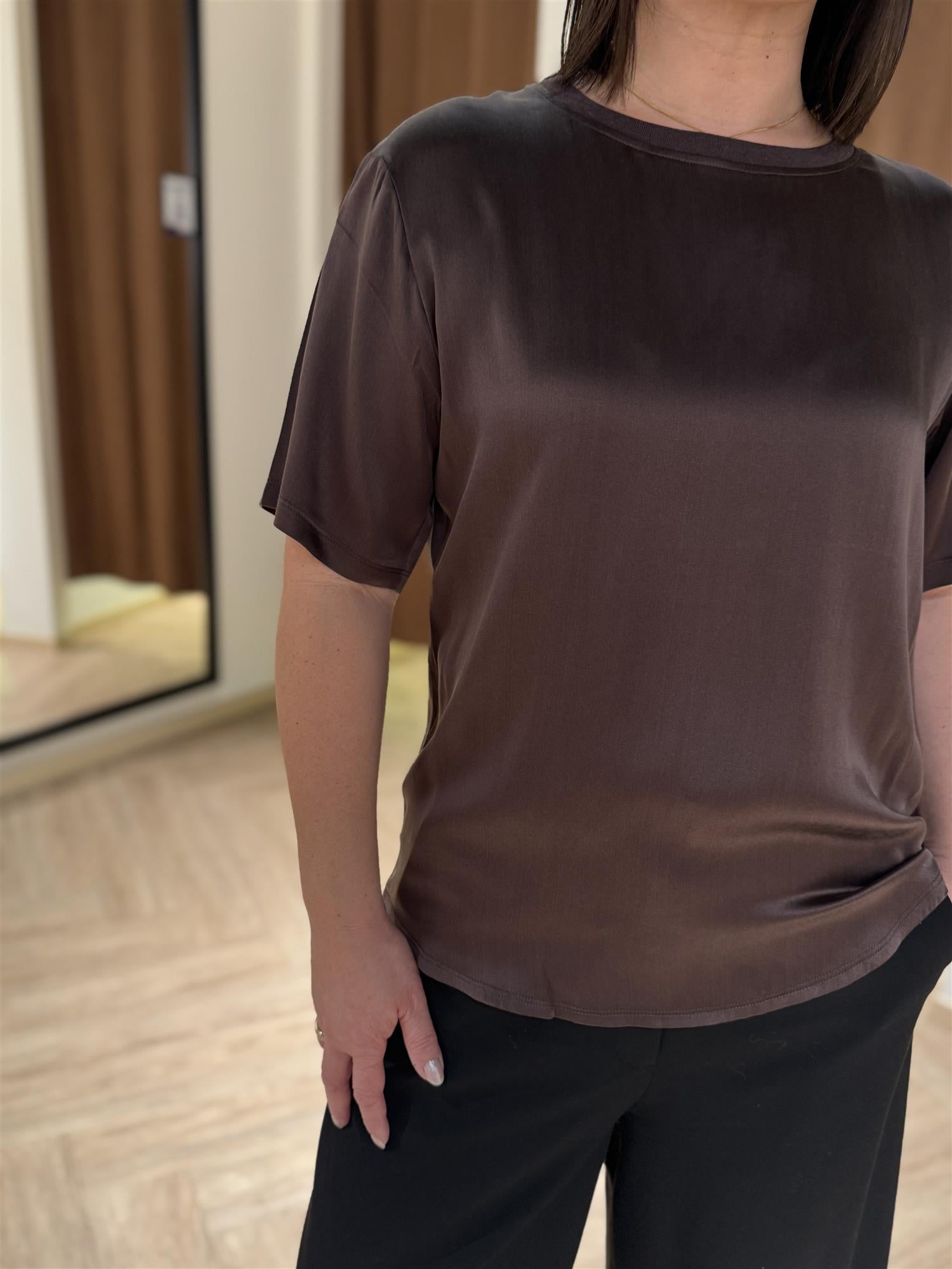 Minerva Matt 3176 Dk Brown